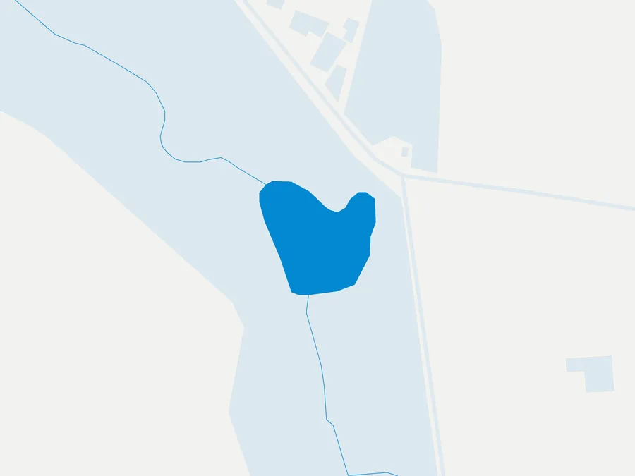 Kartenillustration der Umgebung von Sieksee Forellenpark