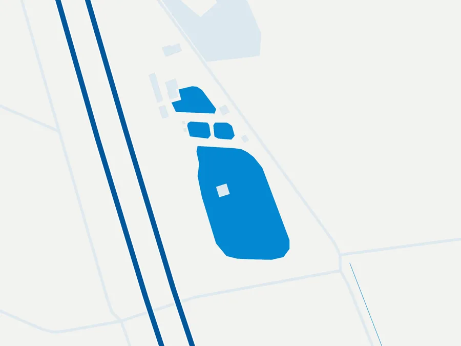 Kartenillustration der Umgebung von Mühlenteiche Lindheim