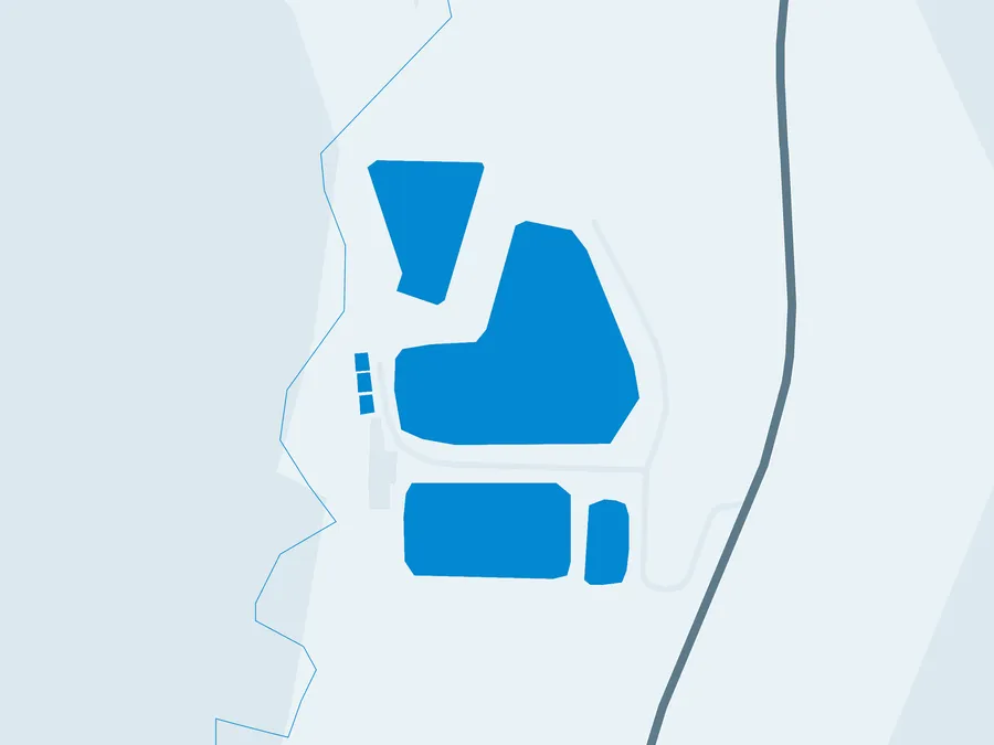 Kartenillustration der Umgebung von Forellenteichanlage Finkenbachtal