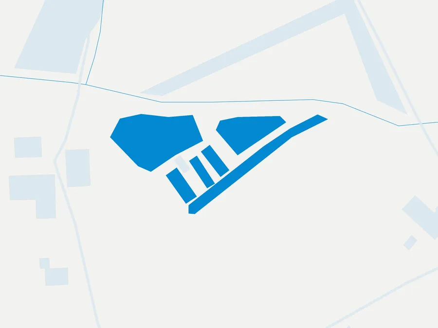Kartenillustration der Umgebung von Forellengrund - Müschen