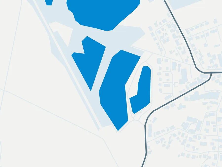 Kartenillustration der Umgebung von Forellensee Heisede