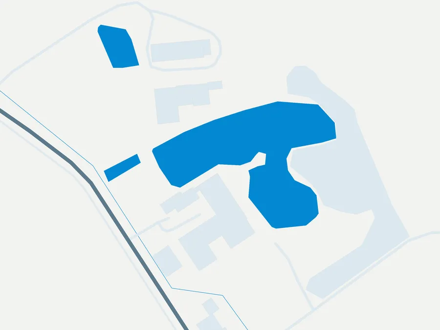 Kartenillustration der Umgebung von Forellenhof Obernwöhren