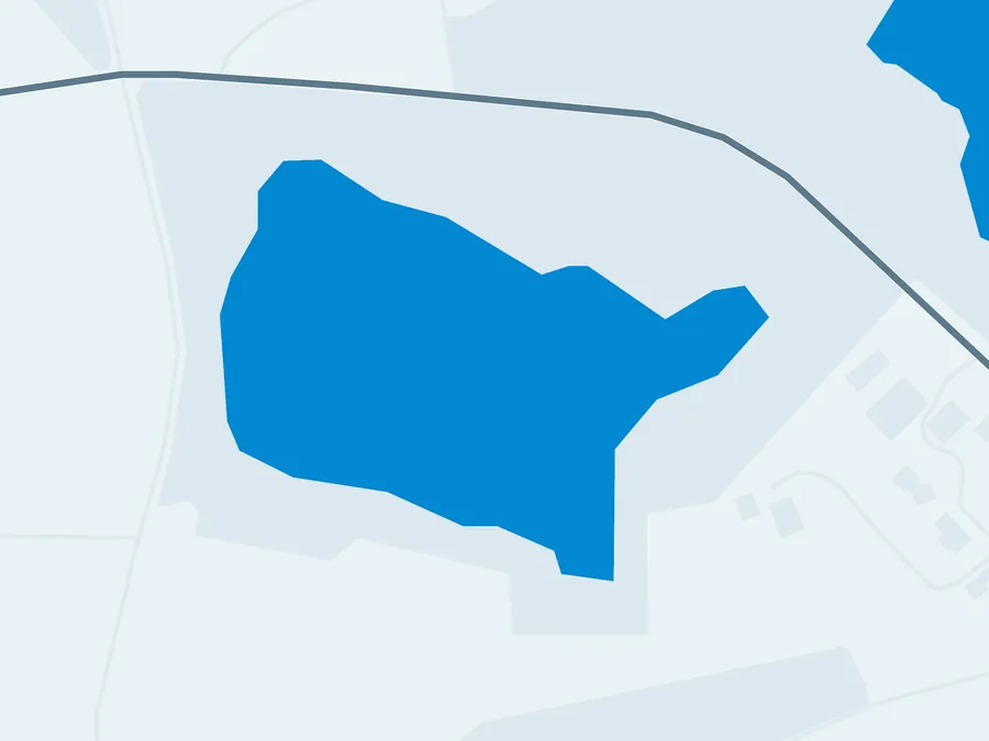 Kartenillustration der Umgebung von Großer Forellenteich Pättkenburg