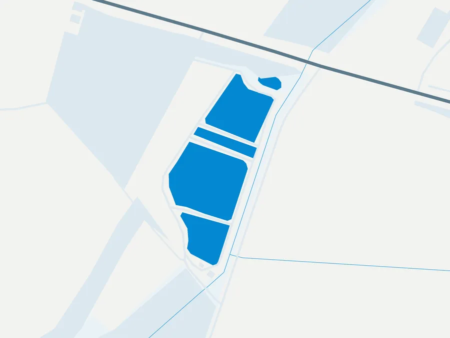 Kartenillustration der Umgebung von Becks-Forellenzucht