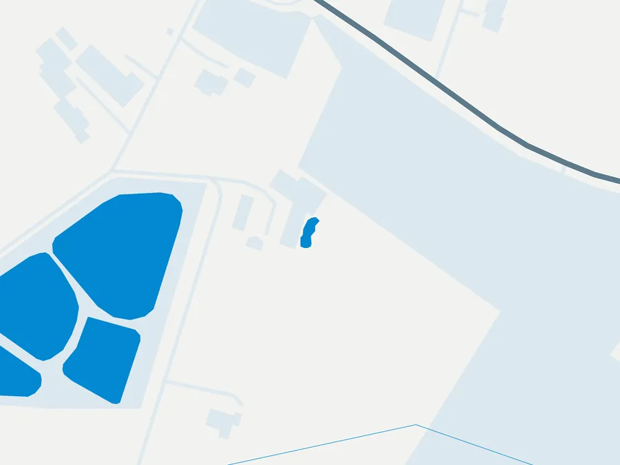 Kartenillustration der Umgebung von Forellenhof Overesch