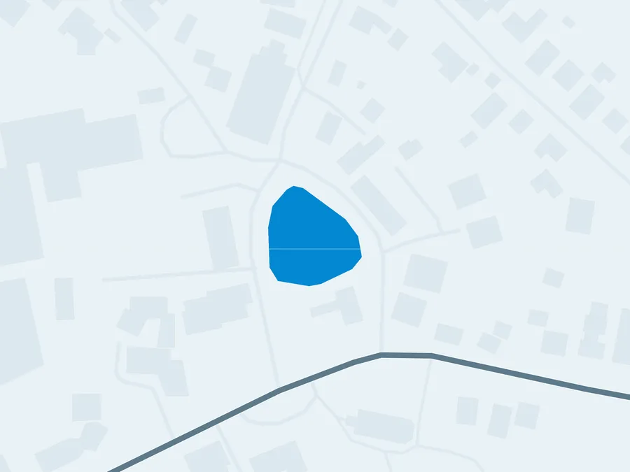 Kartenillustration der Umgebung von Angelanlage bei Schönwalde am Bungsberg