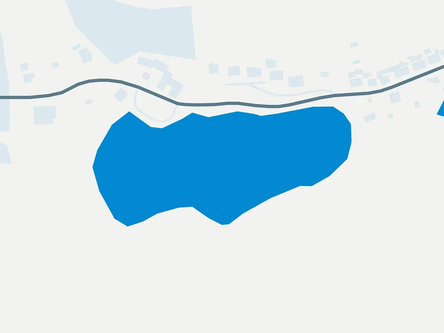 Kartenillustration der Umgebung von Fischzucht Orlatal