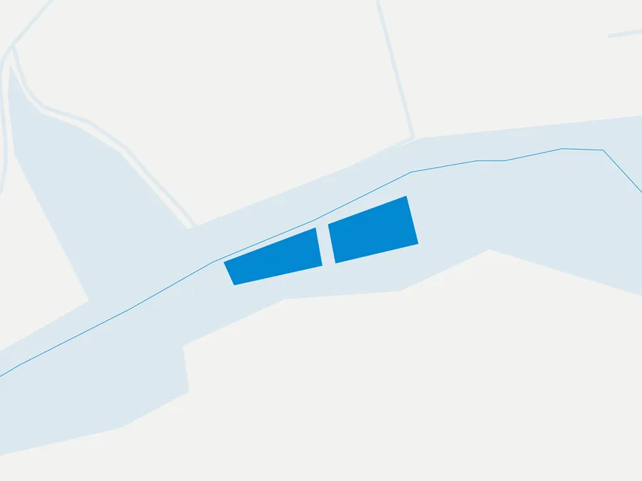 Kartenillustration der Umgebung von Teichanlage Dobergsbach