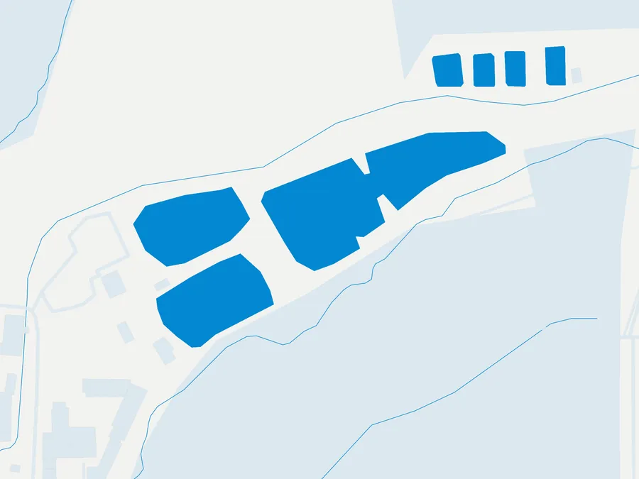 Kartenillustration der Umgebung von Angelpark Diepeschrather Mühle GmbH