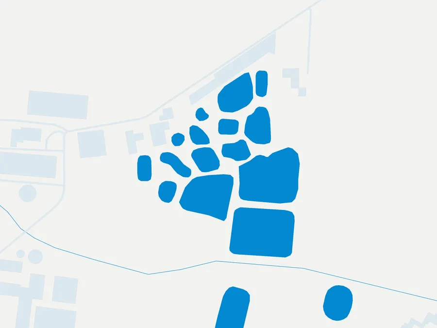 Kartenillustration der Umgebung von Forellenhof Sünninghausen