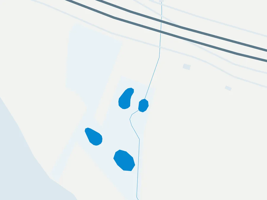 Kartenillustration der Umgebung von Seestüble "Der Freizeittreff"