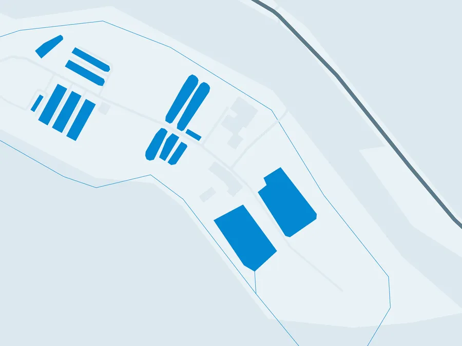 Kartenillustration der Umgebung von ForellenZucht HochSpessart