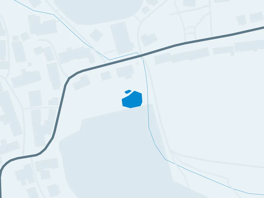 Kartenillustration der Umgebung von Forellenhof Waldhölzbach