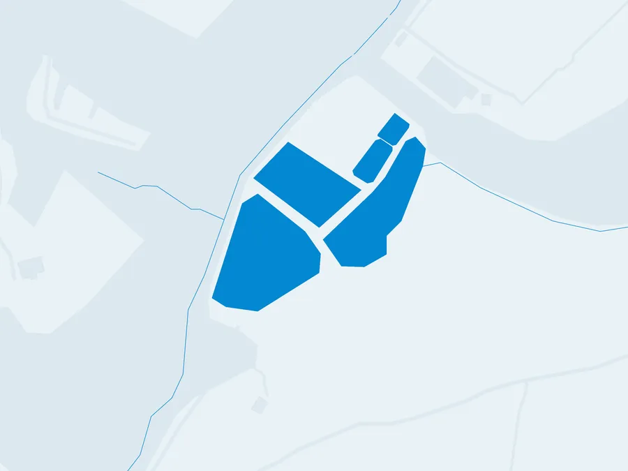 Kartenillustration der Umgebung von Fischers Park