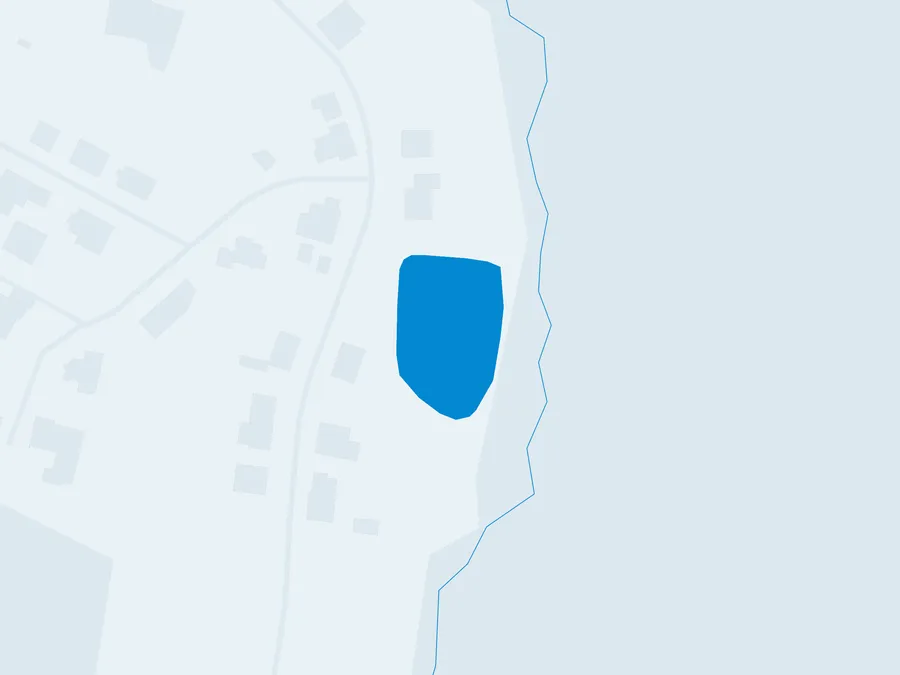 Kartenillustration der Umgebung von Forellenteich Mühlbachtal (Flossenfestung-Angelteich)