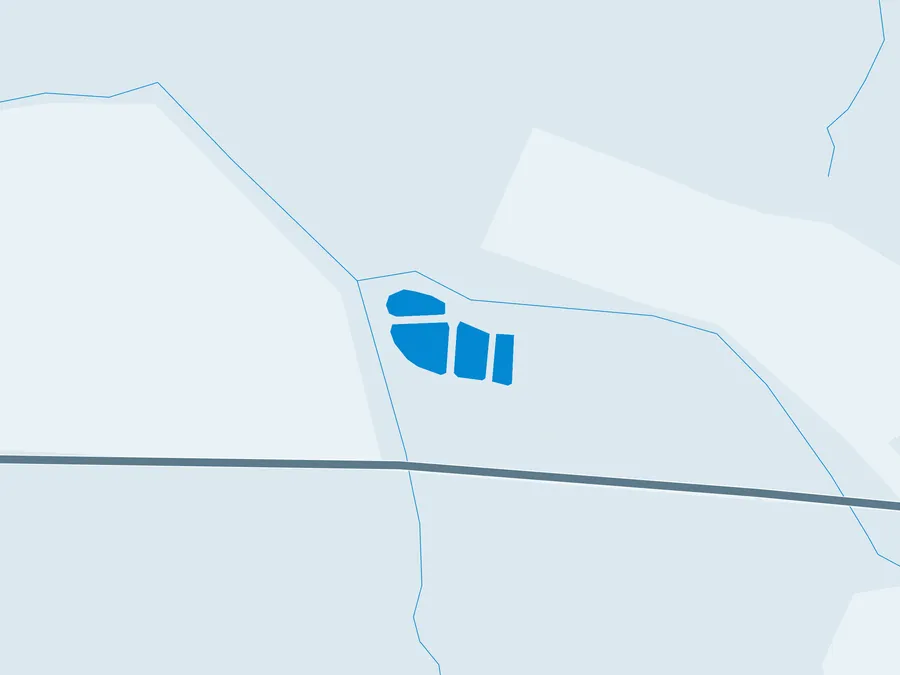 Kartenillustration der Umgebung von Holly's Ranch