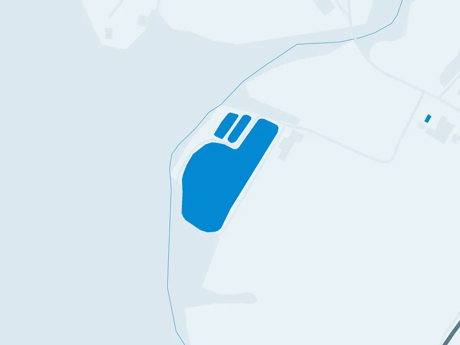 Kartenillustration der Umgebung von Fischerparadies Korsika