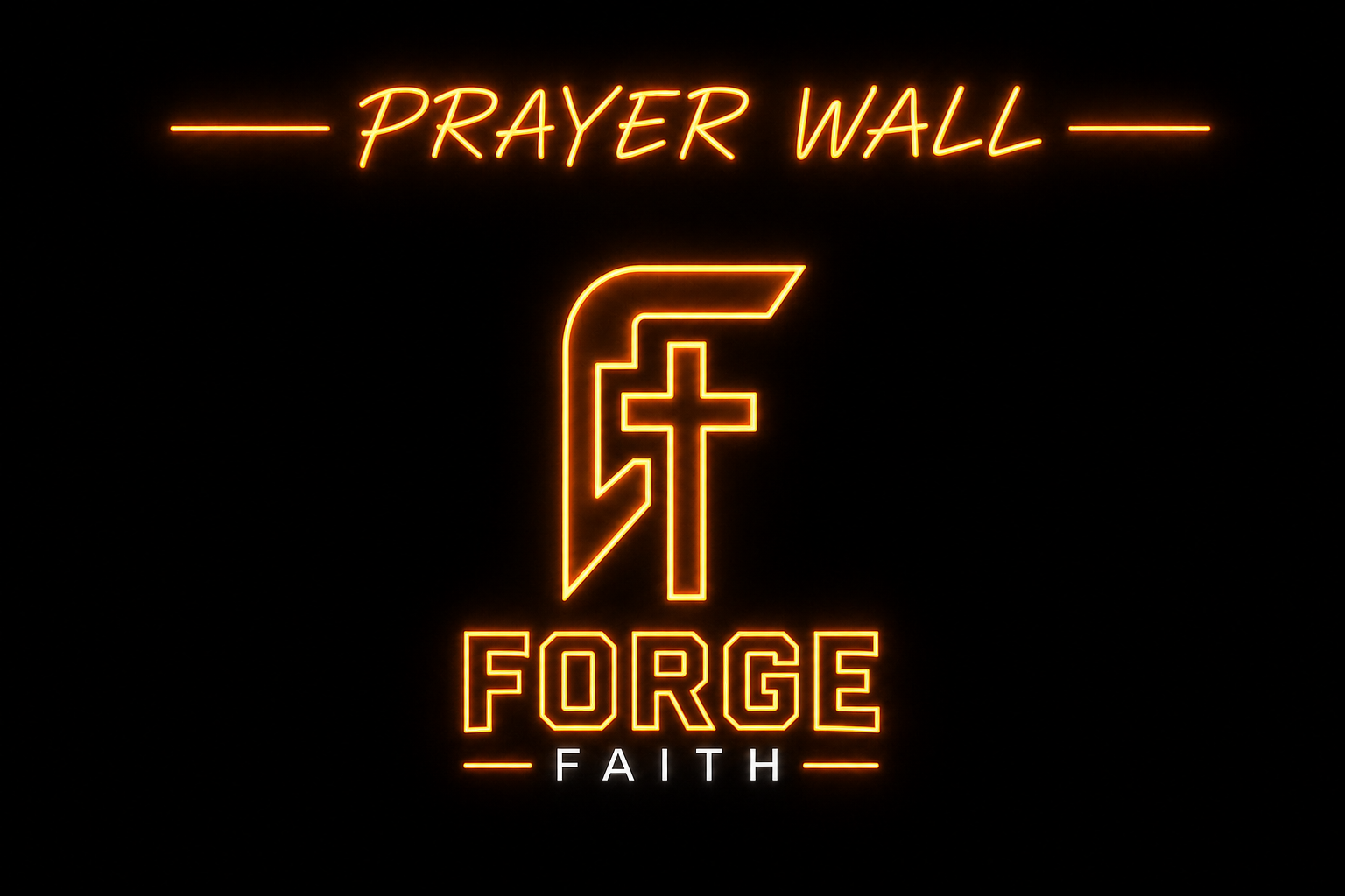 Forge Faith Prayer Wall