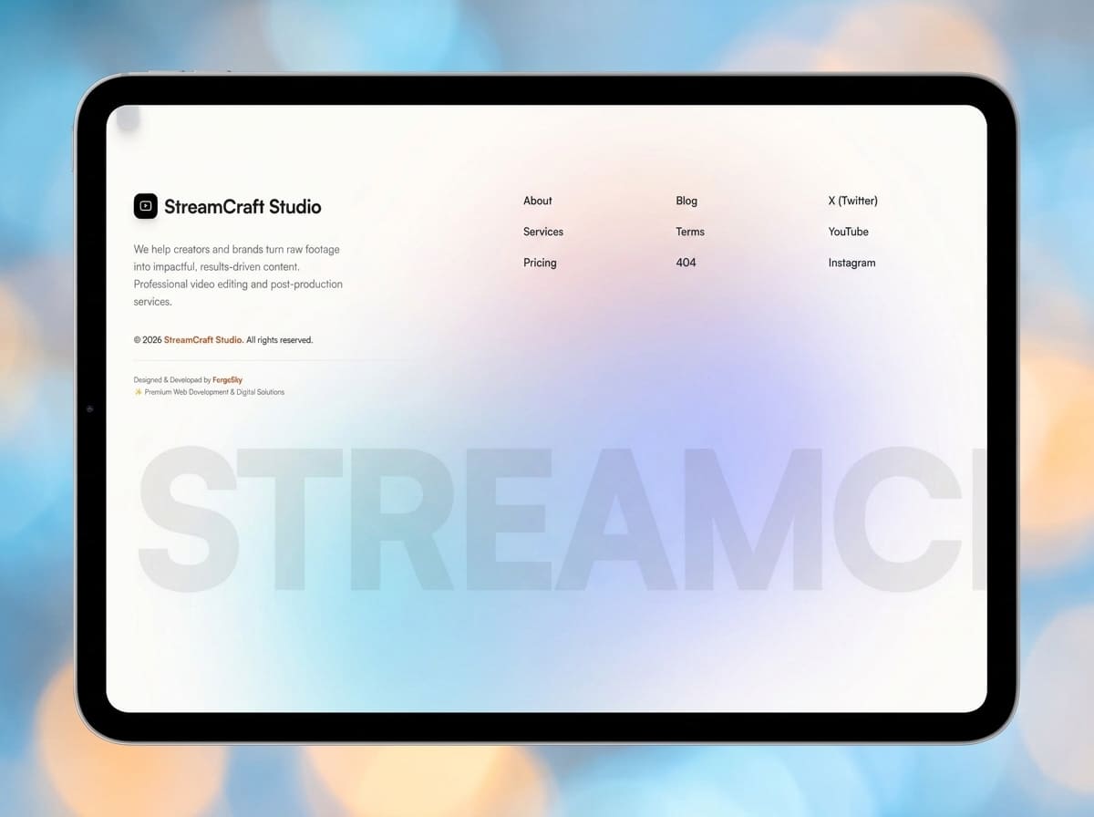Stream Craft