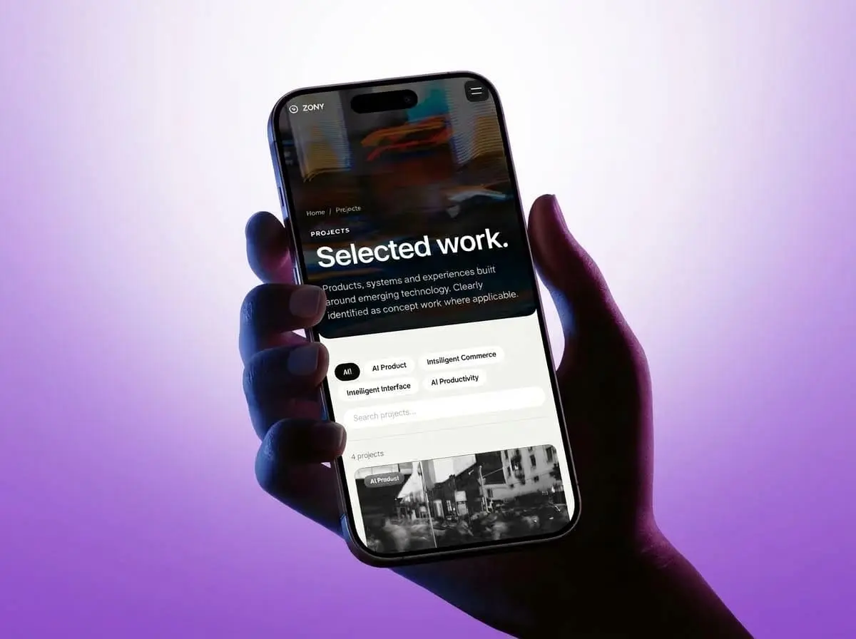 Zony UK Studio | Mobile