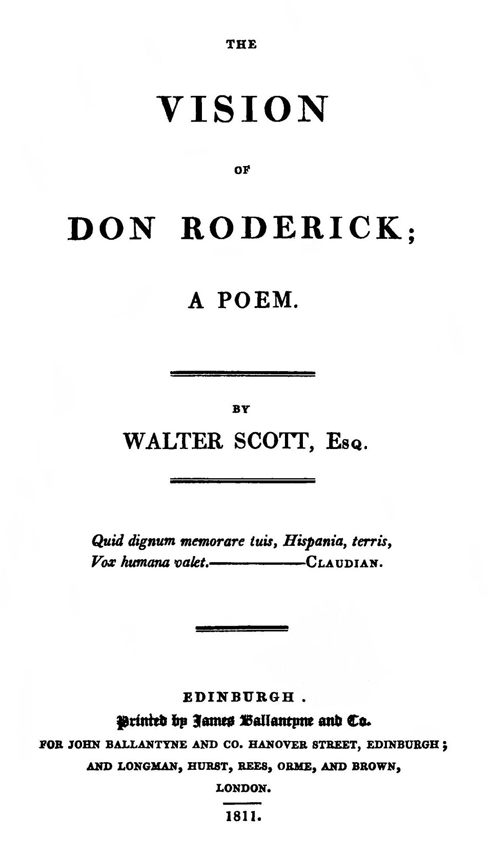 The Vision of Don Roderick