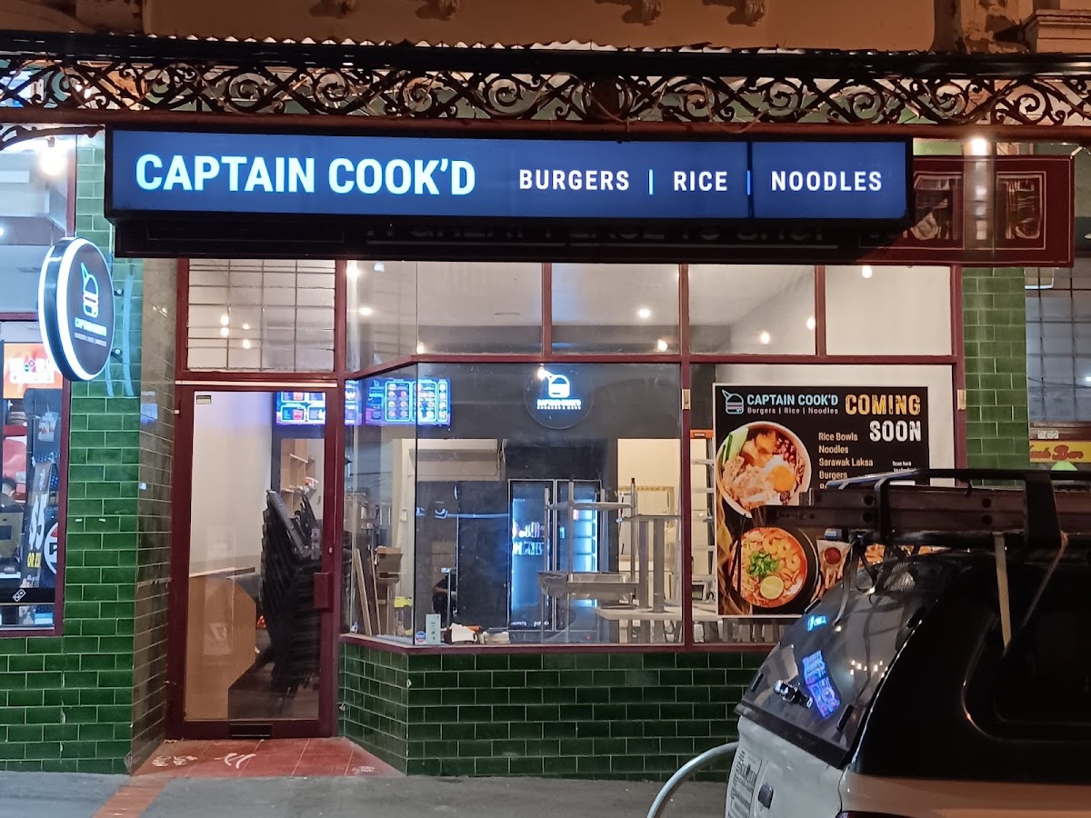 Captain Cook'd Burgers