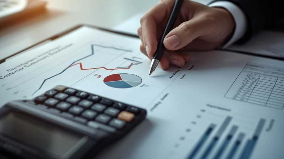 Gráfico de análisis de la tasa de abandono de clientes (Churn Rate) y estrategias de fidelización empresarial.