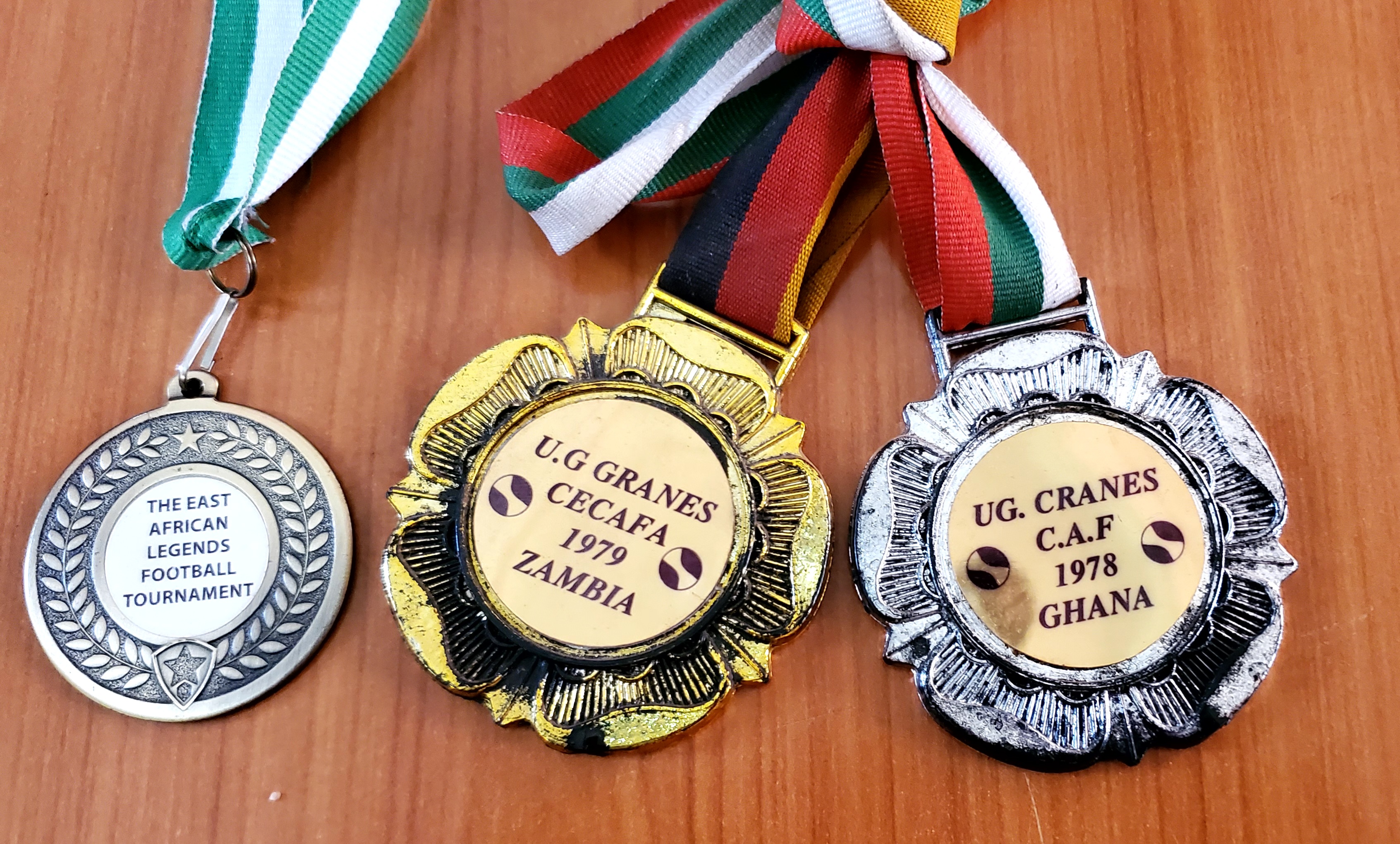 Edward Baguma Atenyi's medal.