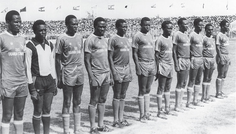 Uganda Cranes AFCON 1978