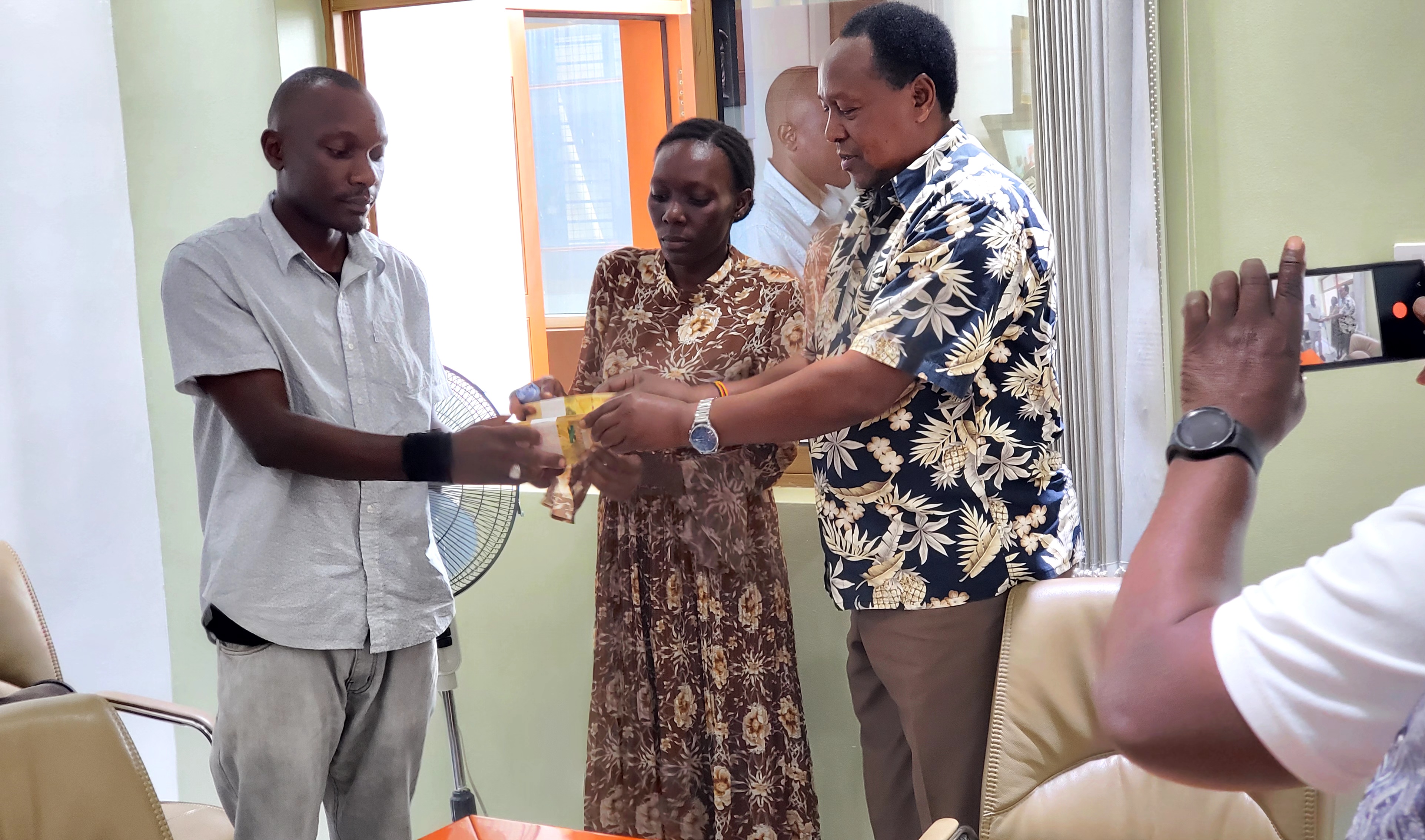 Honoring a Legend: FFI Delivers Government Contribution to Late Capt. Polly Ouma’s Family