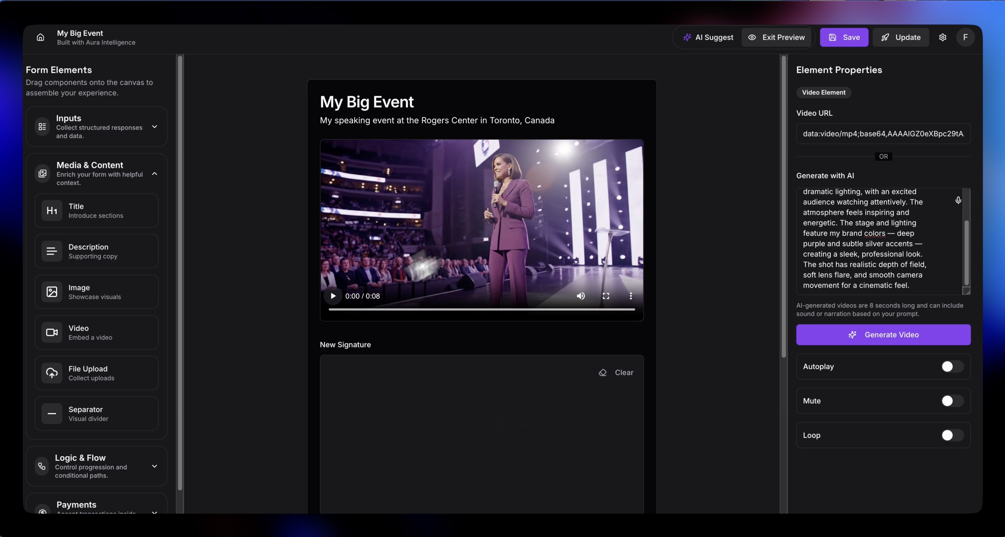 Video placeholder