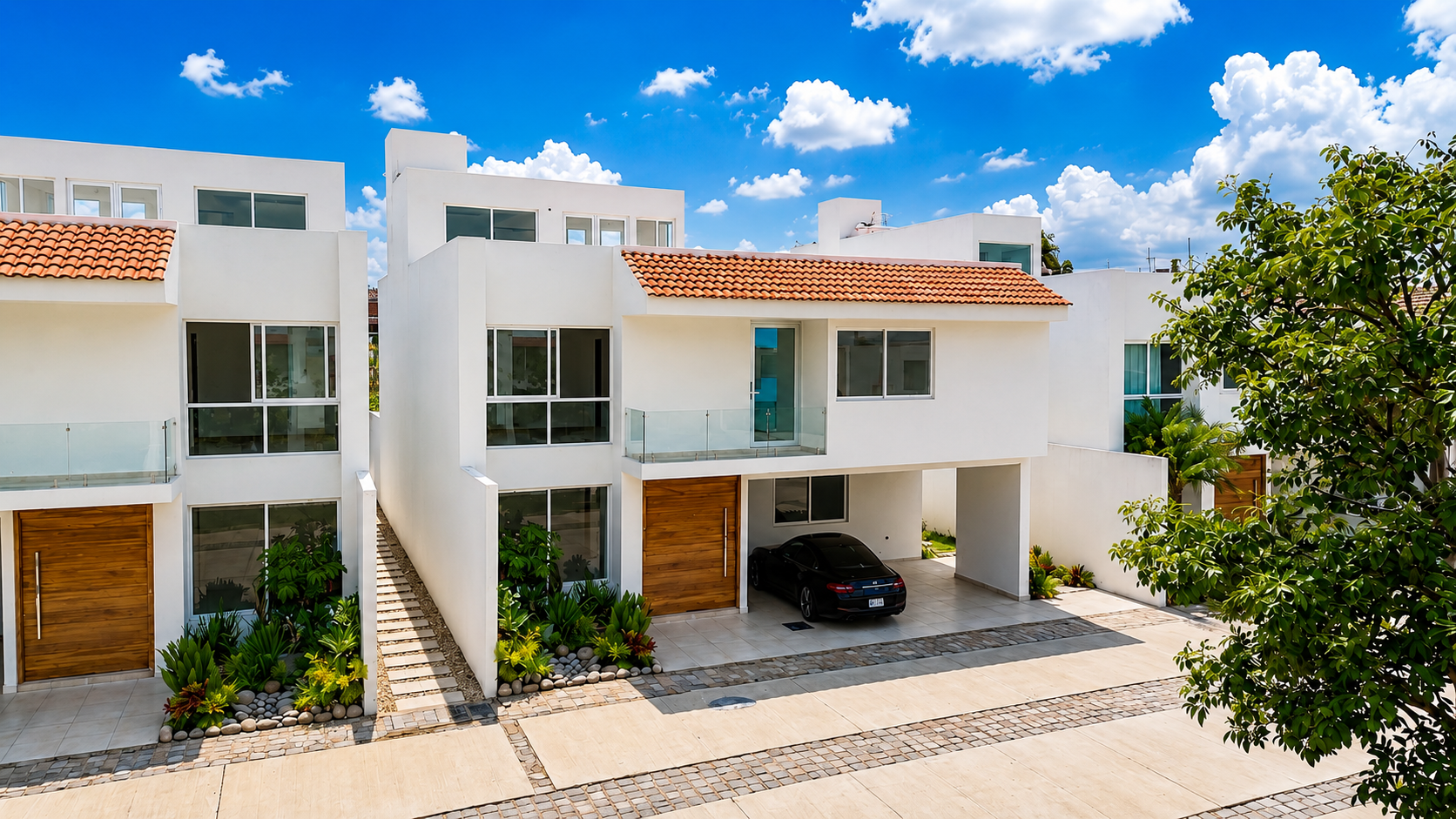 Fachada de Casa 1H