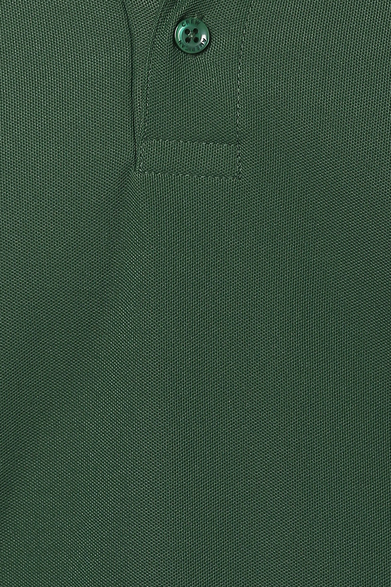 T-Shirts / Polo Collar / Honeycomb / Forest Green - 7