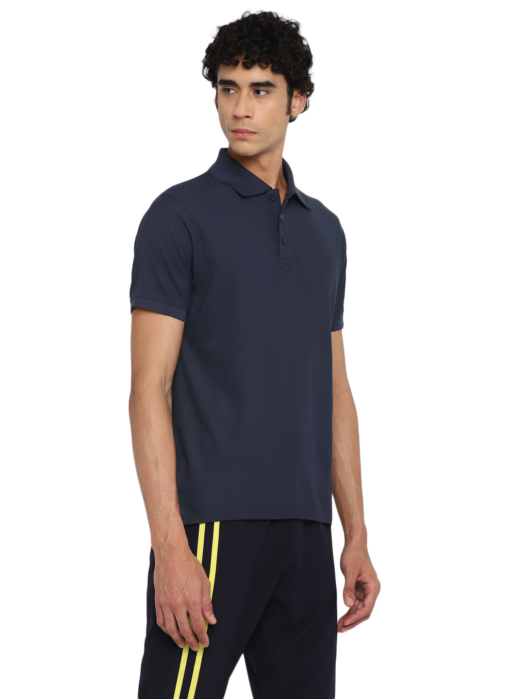 T-Shirts / Polo Collar / Honeycomb / Dark Navy - 3