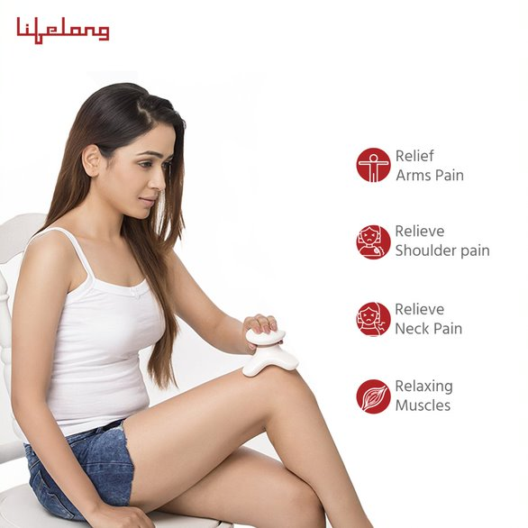 Lifelong Battery Powered Mini Head and Body Massager