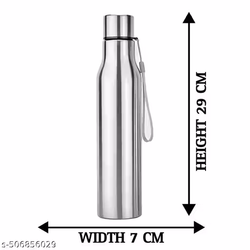 Stainless Steel Single Wall Water Bottle (1000ml) - 2