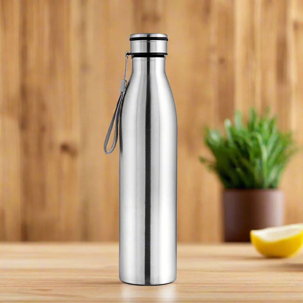 Stainless Steel Single Layer Sports Water Bottle (750ml)