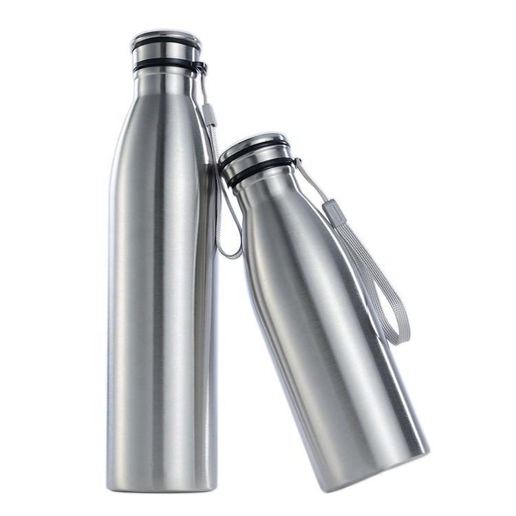 Stainless Steel Single Layer Sports Water Bottle (750ml) - 4