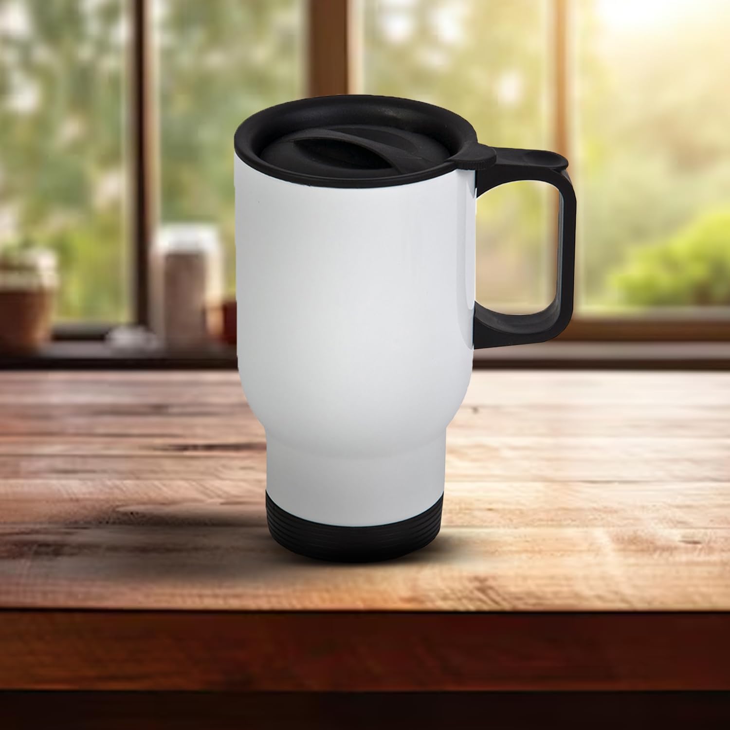 Double Wall Vacuum Insulated Sublimation Travel / Car Mug (400ml) - 2