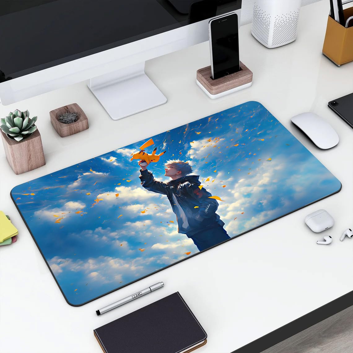Custom Printed Anti-Slip Desk Mat (11 x 23 inches / 3mm Thickness)