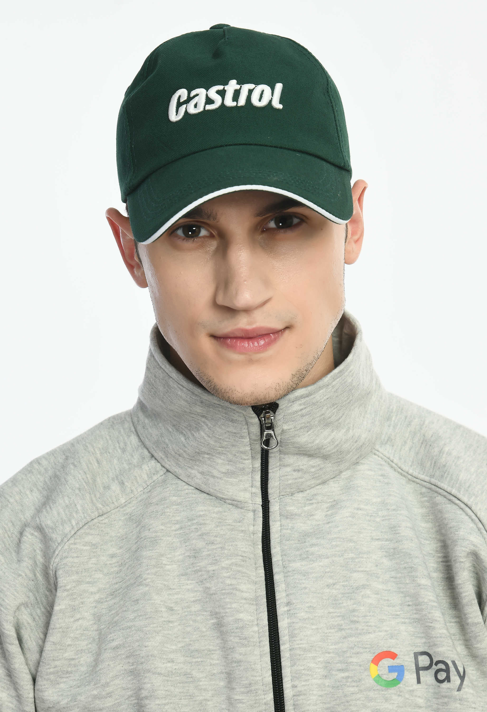 Premium Cotton Twill Cap (Castrol)