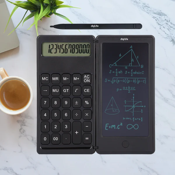 Digilife Digi-Pad | Calculator & E-Writer in One Smart Device - 2