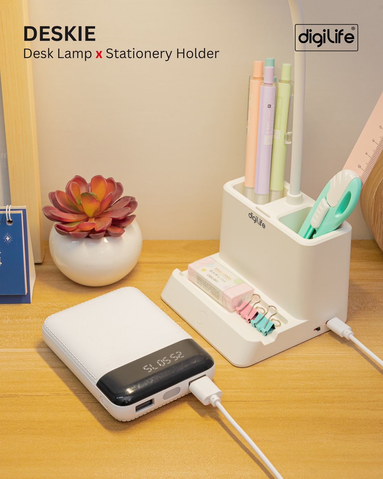 Digilife Deskie Multifunctional Desk Lamp - 3