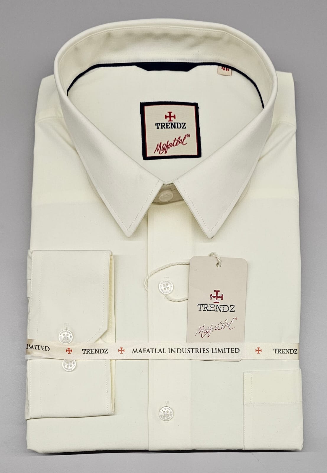 Anti Stain Formal Shirts by Mafatlal (Lemon) - 5