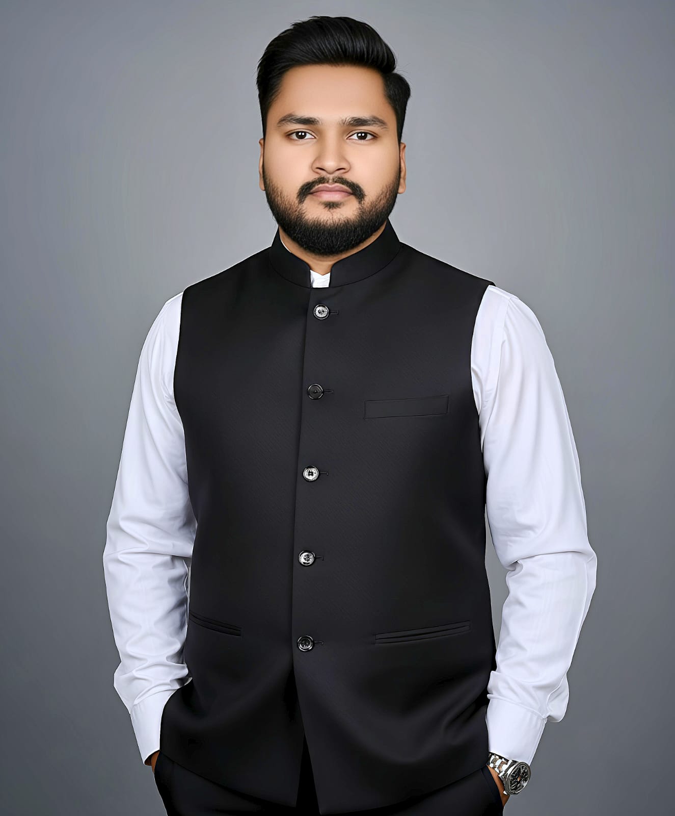 Jackets by Mafatlal (Black)