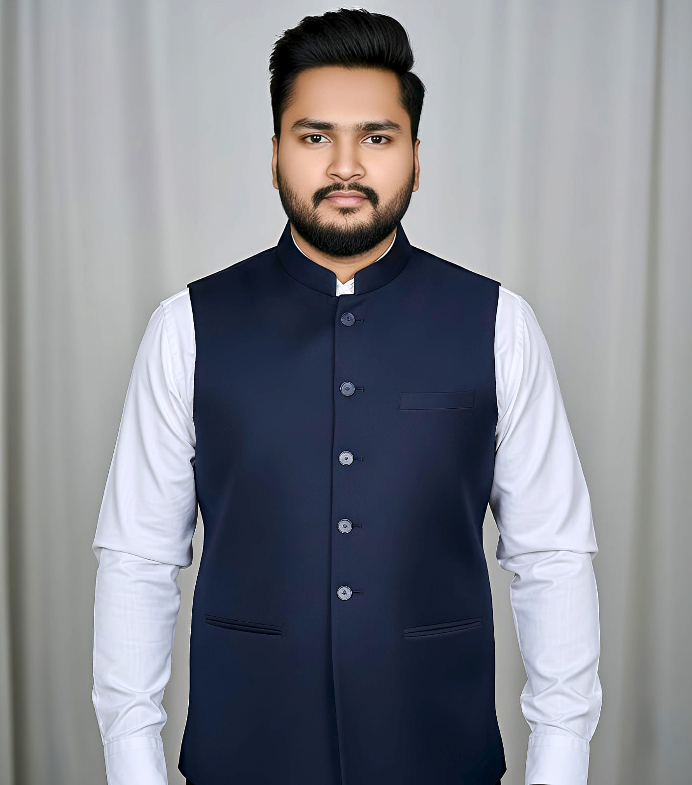 Jackets by Mafatlal (Navy Blue)