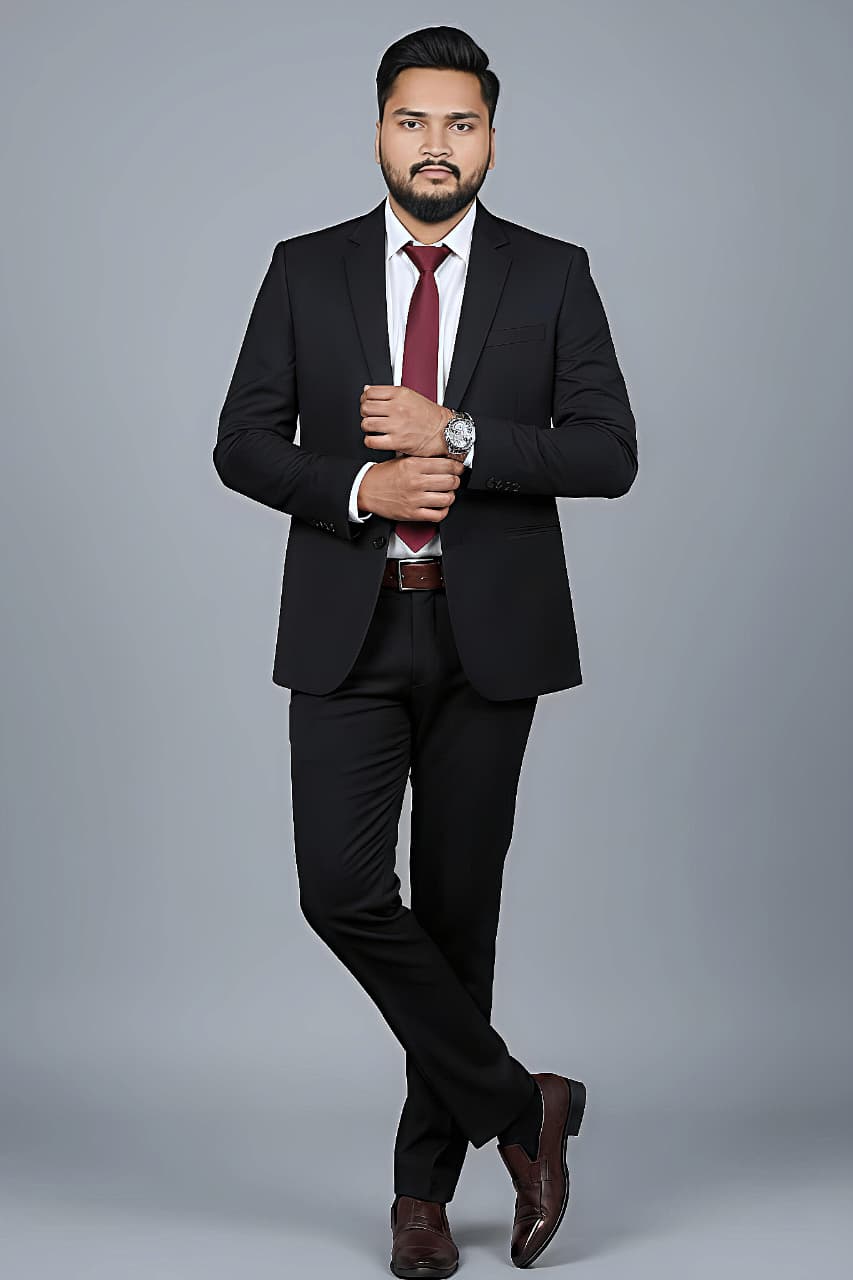 Blazers by Mafatlal (Black)