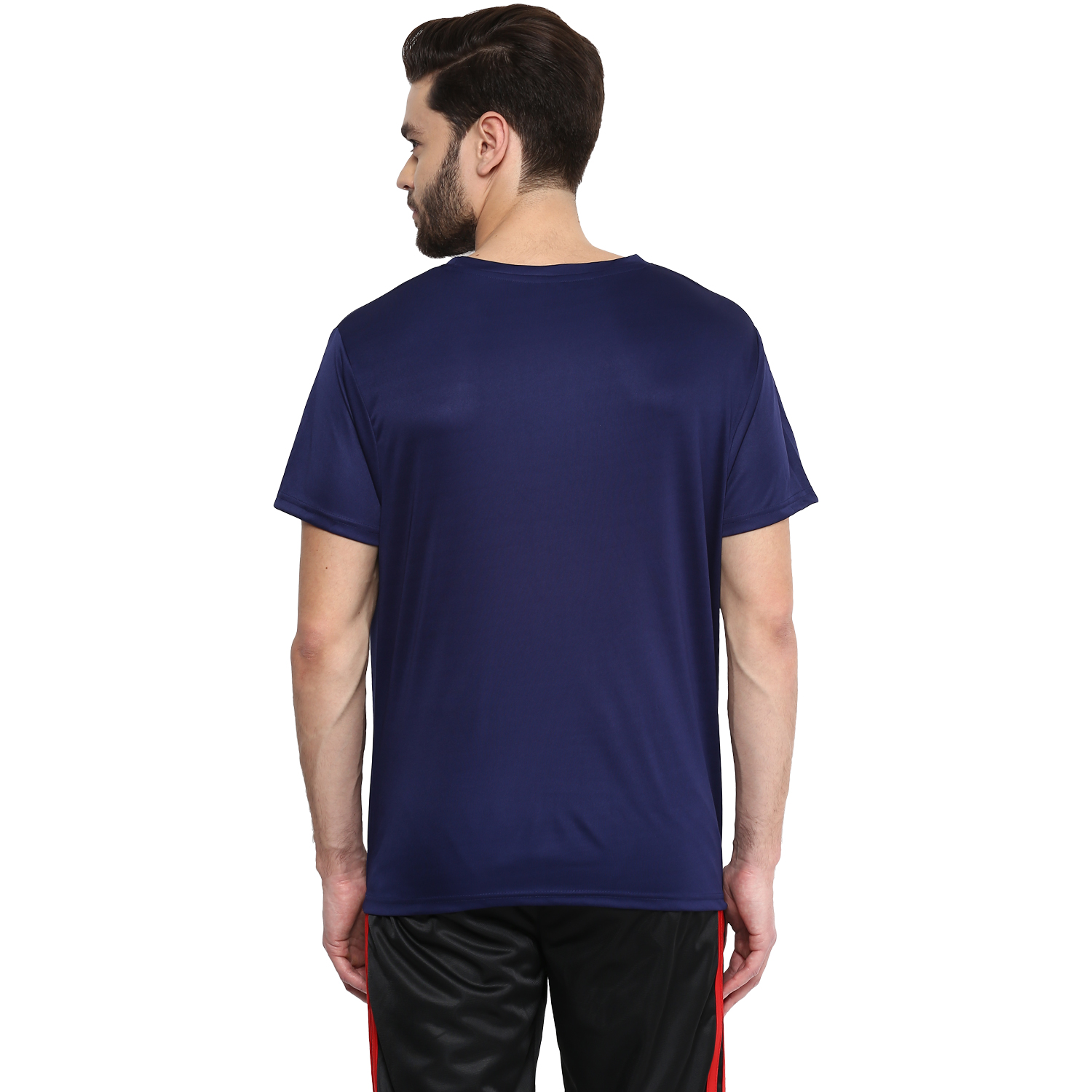 T-Shirts / Round Neck / Micro Polyester / Dark Navy - 3