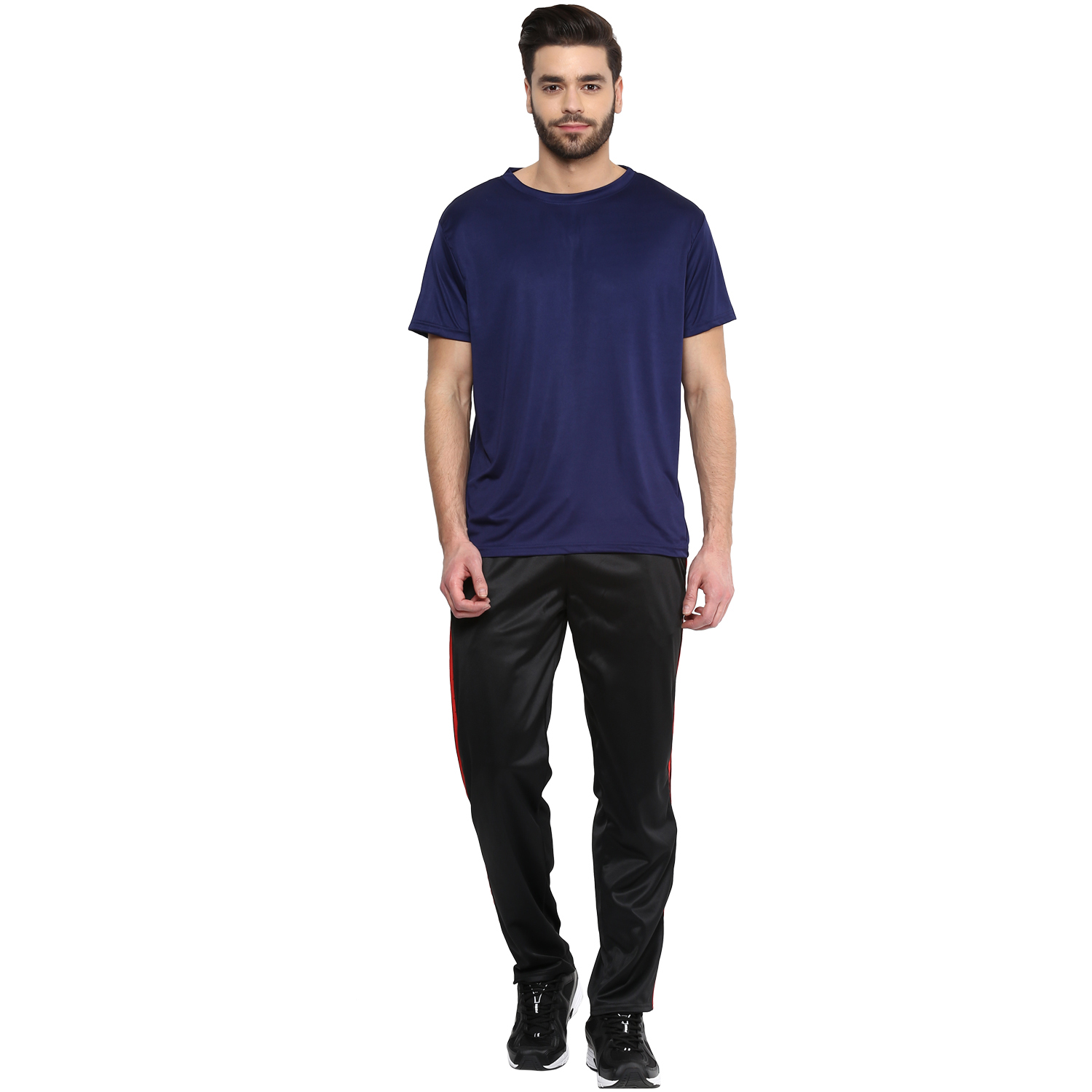 T-Shirts / Round Neck / Micro Polyester / Dark Navy - 5