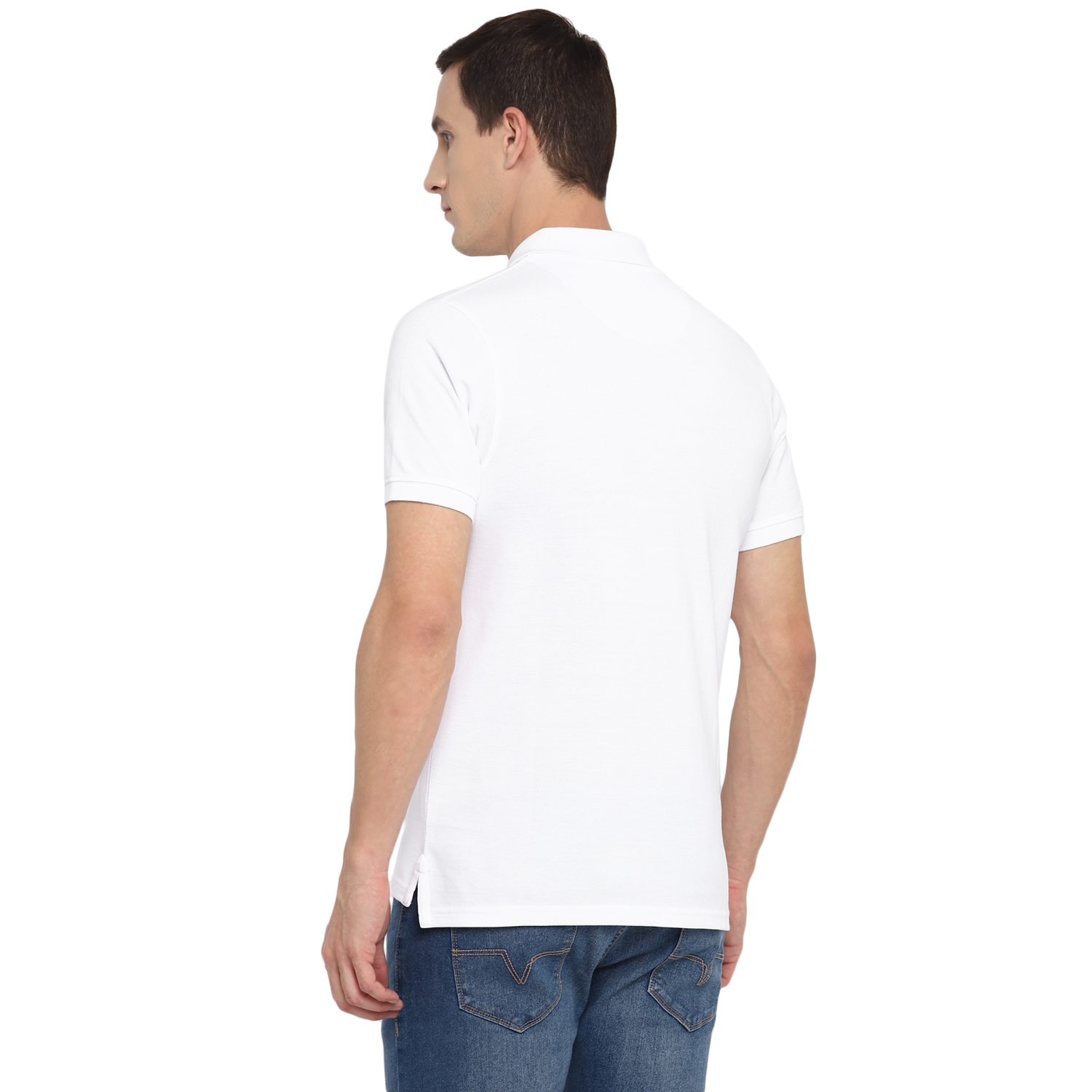 T-Shirts / Polo Collar / PC Pique / White - 3